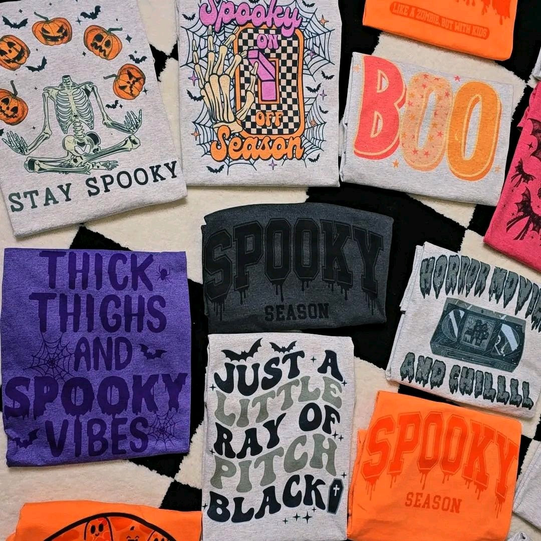Spooky 2 Tee Halloween MYSTERY bundle