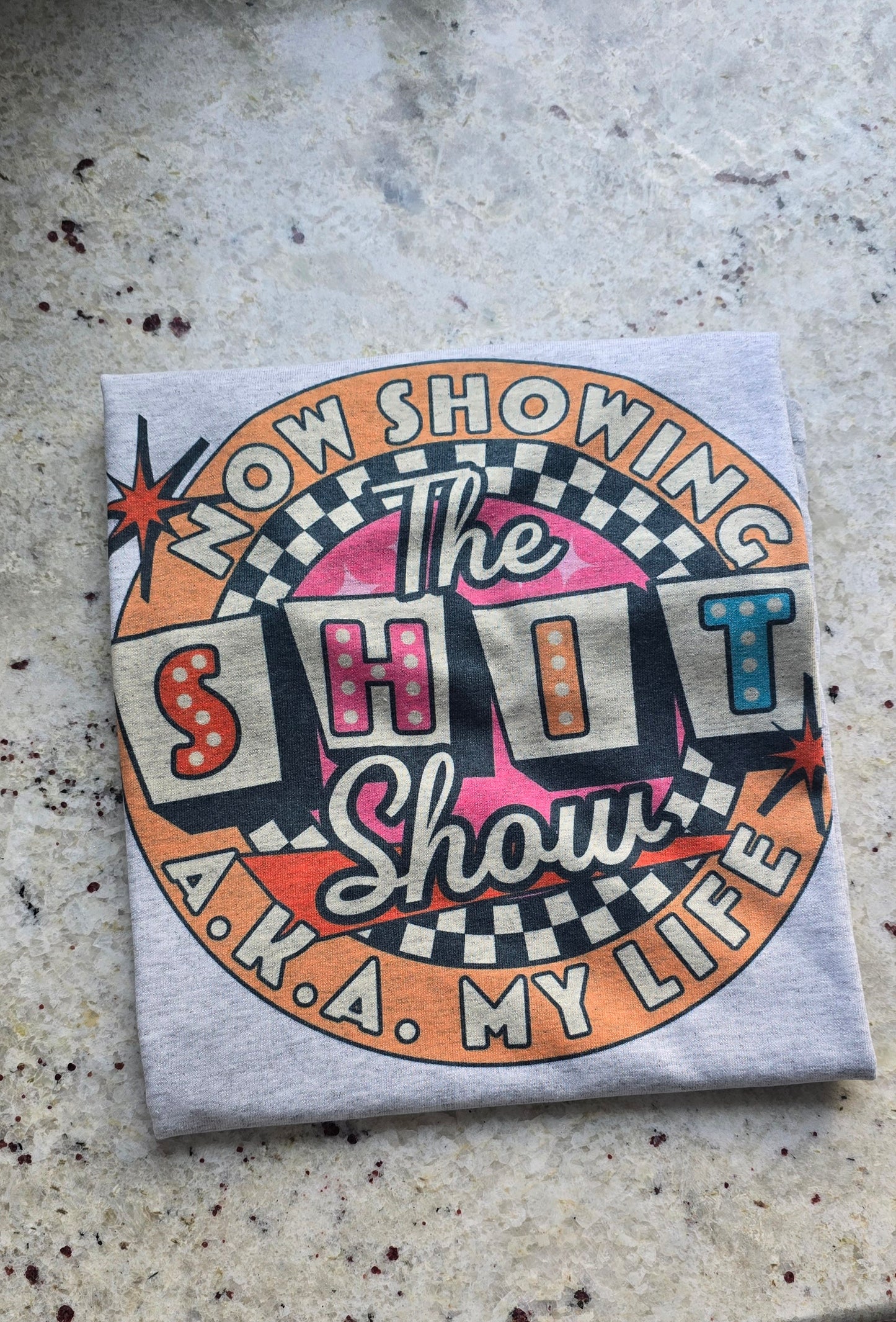 Now showing the shit show