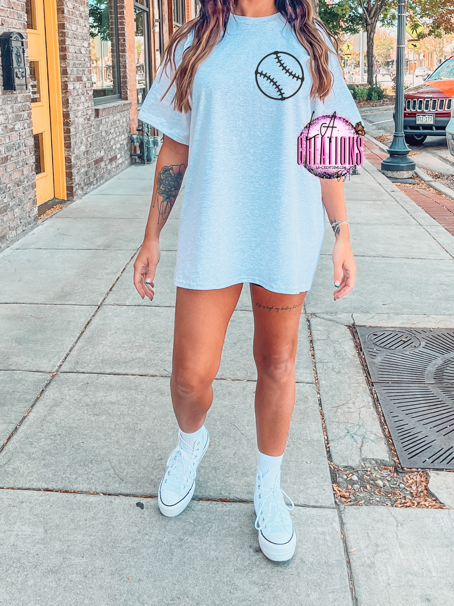 Somebody's loud mouth softball mama