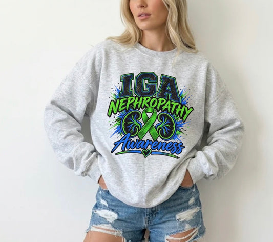 IGA Nephropathy Awareness Tee or Sweatshirt