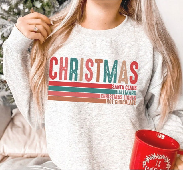Christmas Retro Sweatshirt