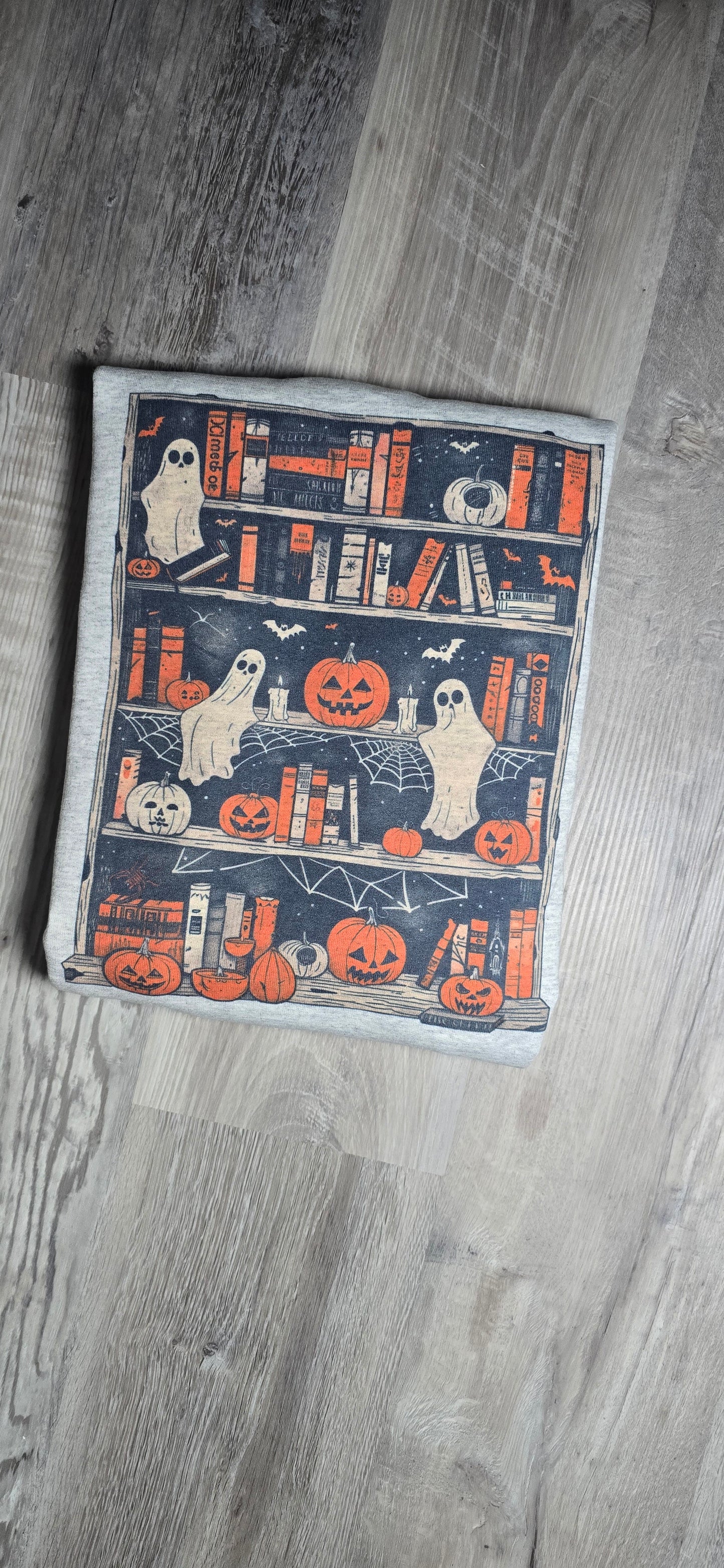 Halloween Ghosty Bookcase