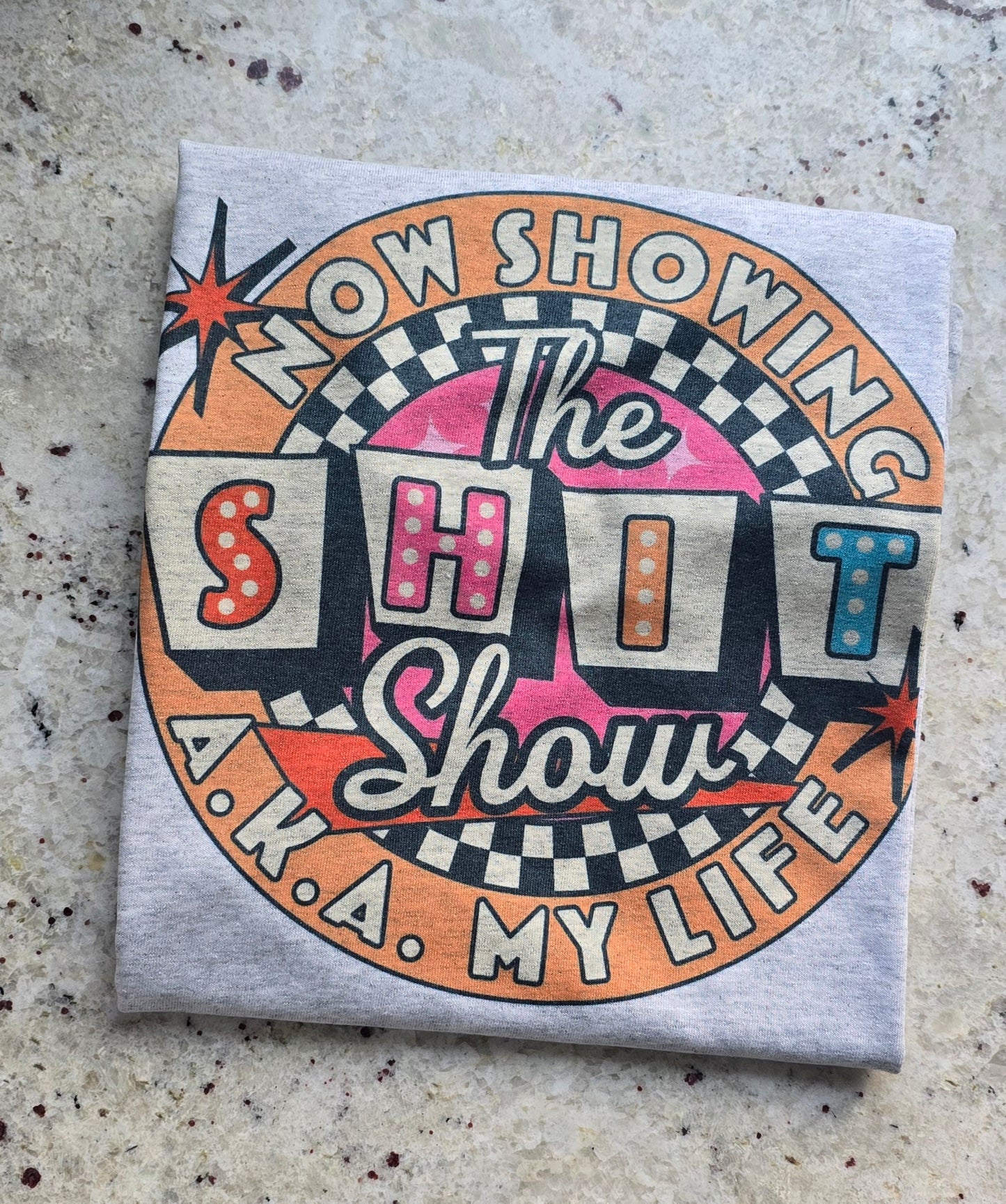 Now showing the shit show