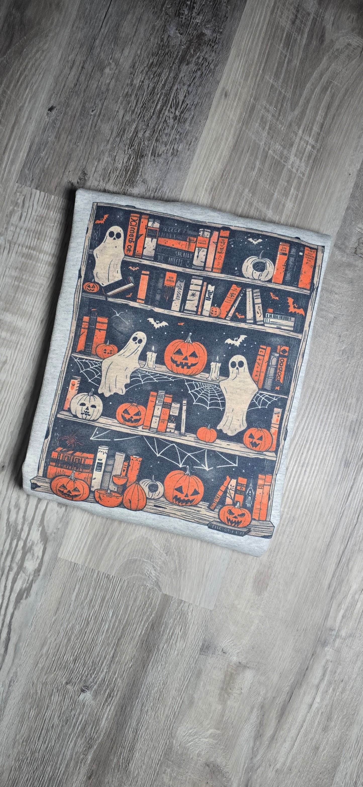 Halloween Ghosty Bookcase