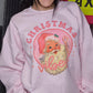 Pink Christmas Vibes Sweatshirt