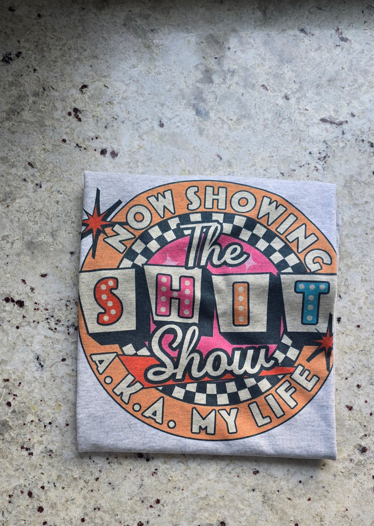 Now showing the shit show