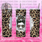 Mom Life Cheetah Print 20oz Tumbler