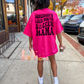 Somebody's loud mouth soccer mama Graphic Tee