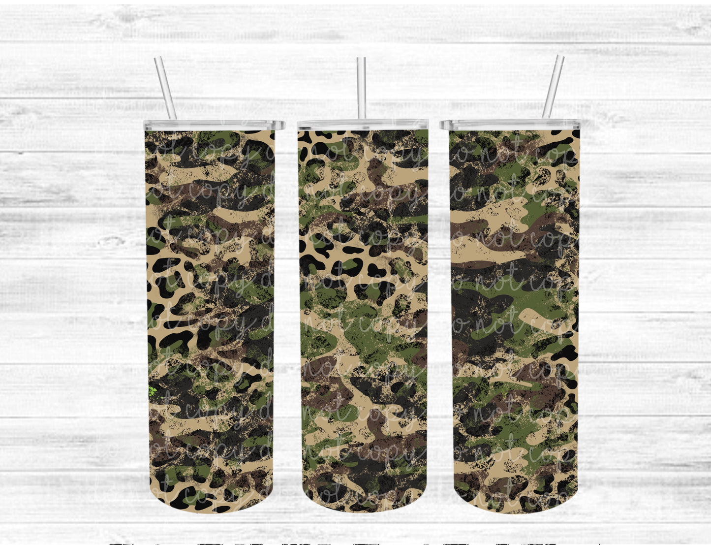 Camo & Cheetah 20oz Tumbler