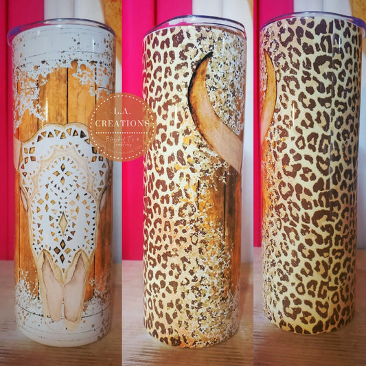 Western Skull 20oz Tumbler