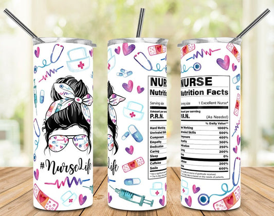 Nurse life 20oz Tumbler