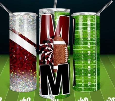 Cheer/ Football Mom 20oz Tumbler