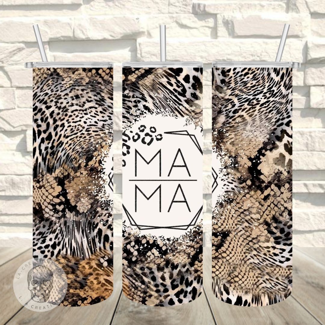 Mama Snake Print 20oz Tumbler