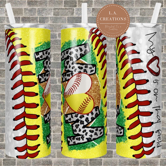 Baseball & Softball Mom 20oz Tumbler