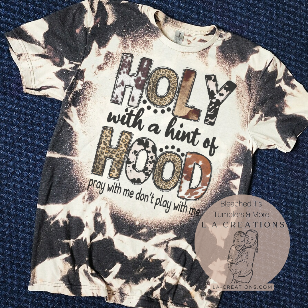 Holy with a hint of hood pray with me don't play with me